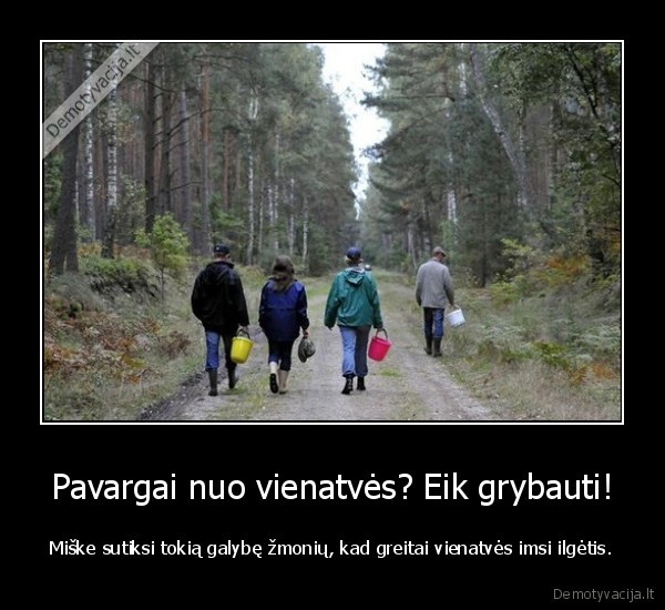 grybautojai,grybavimas