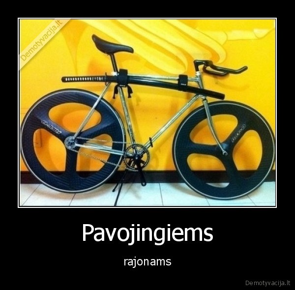 rajonas,pavojingas,dviratis