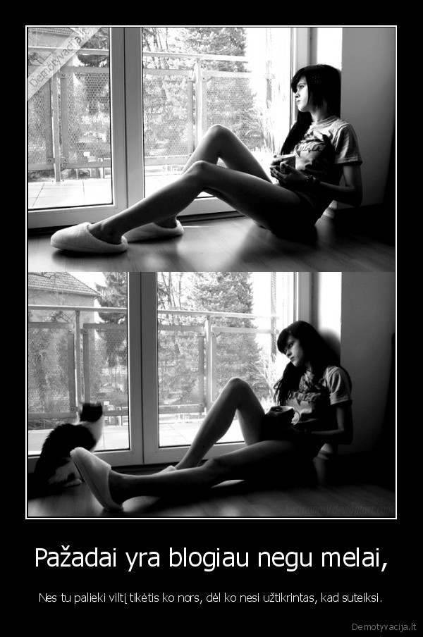 Pažadai yra blogiau negu melai,