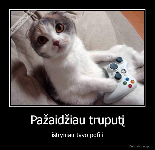 Pažaidžiau truputį