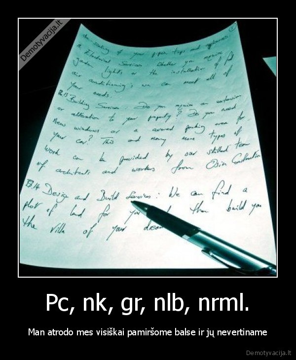 Pc, nk, gr, nlb, nrml.