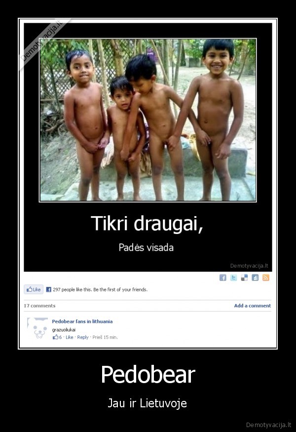 pedobear,kids,vaikai,sielos,lojimas