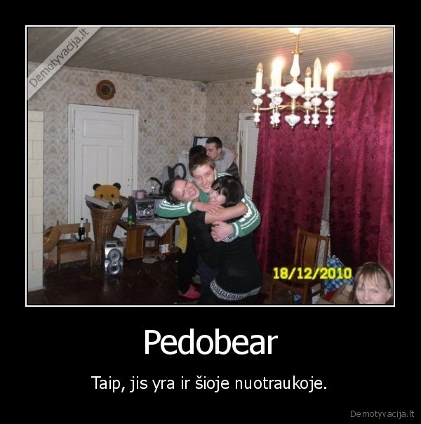 pedobear, vaikai, pedofilai, meskiukas