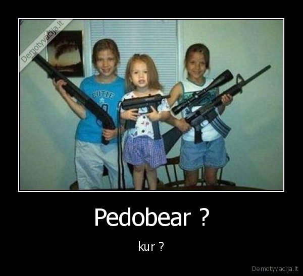 pedobear, nesurastas