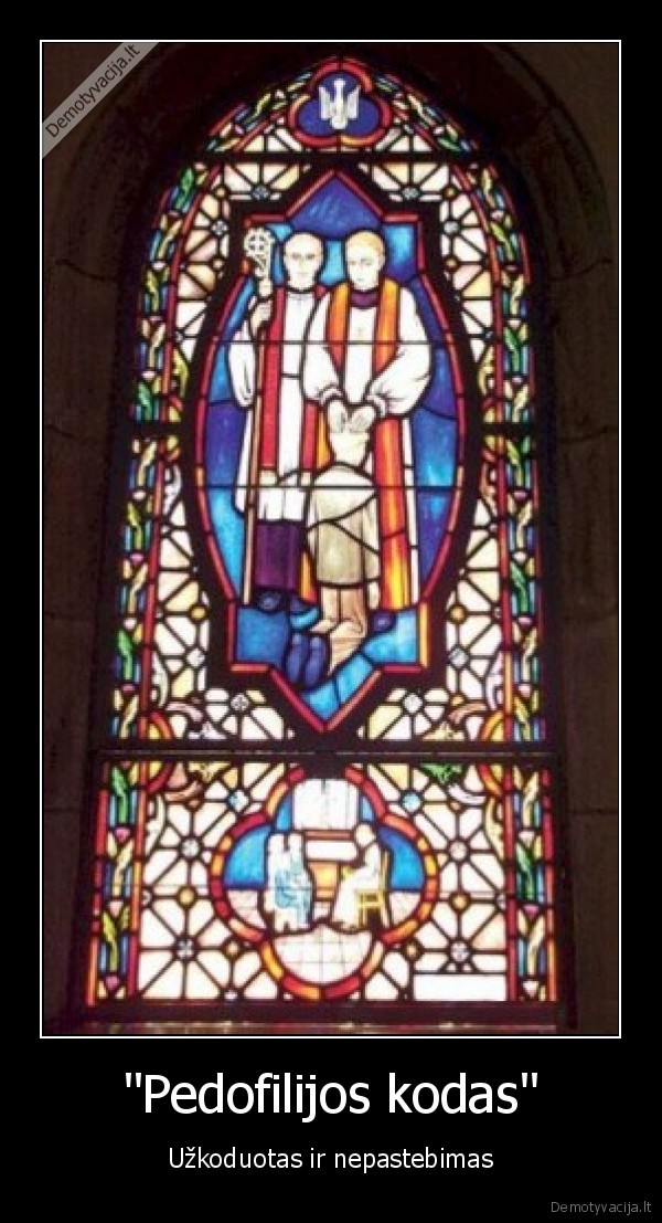 &quot;Pedofilijos kodas&quot;