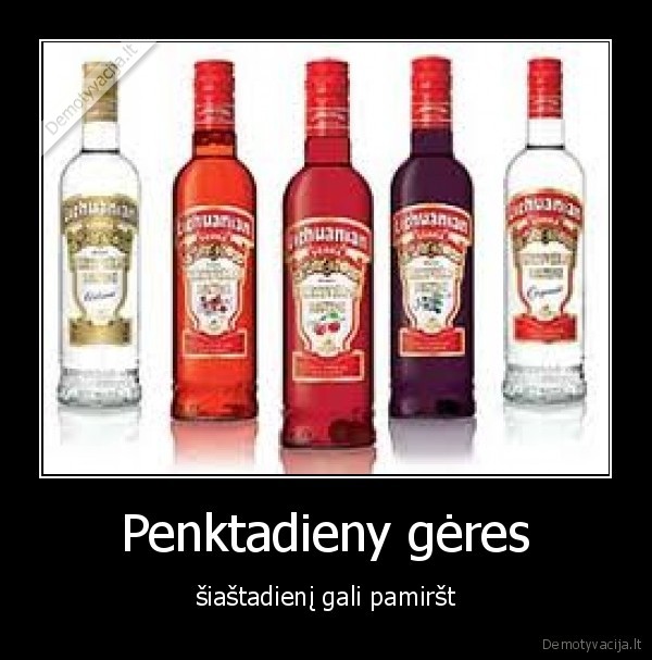 Penktadieny gėres
