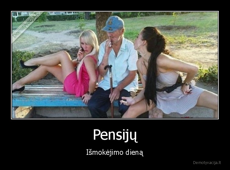 pensija,pensininkas