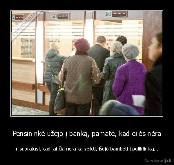 pensininkai, poliklinikoje,ikyrus, pensininkai