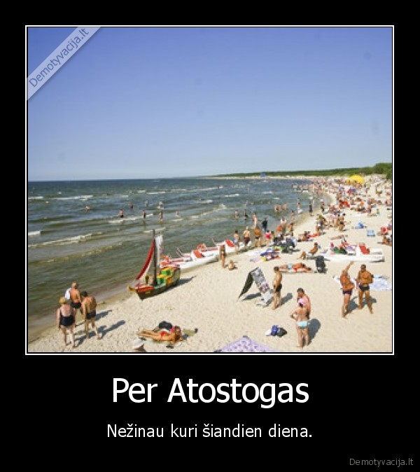atostogos