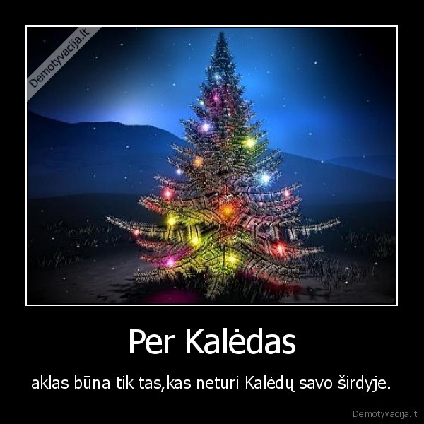 Per Kalėdas