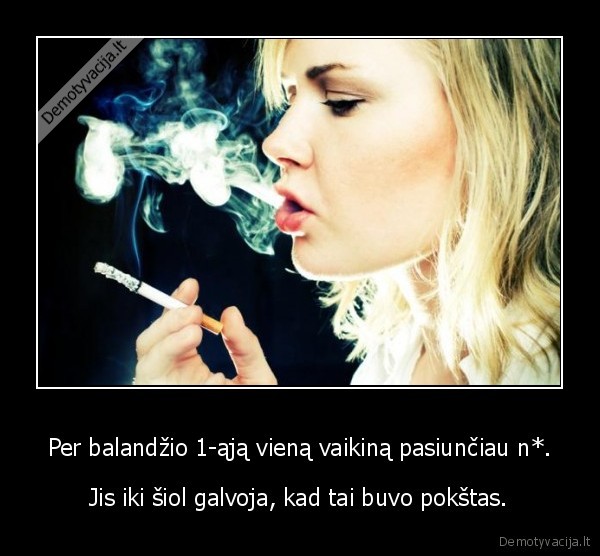 Per balandžio 1-ąją vieną vaikiną pasiunčiau n*.