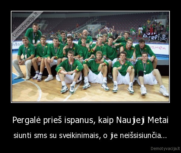 Pergalė prieš ispanus, kaip Naujieji Metai
