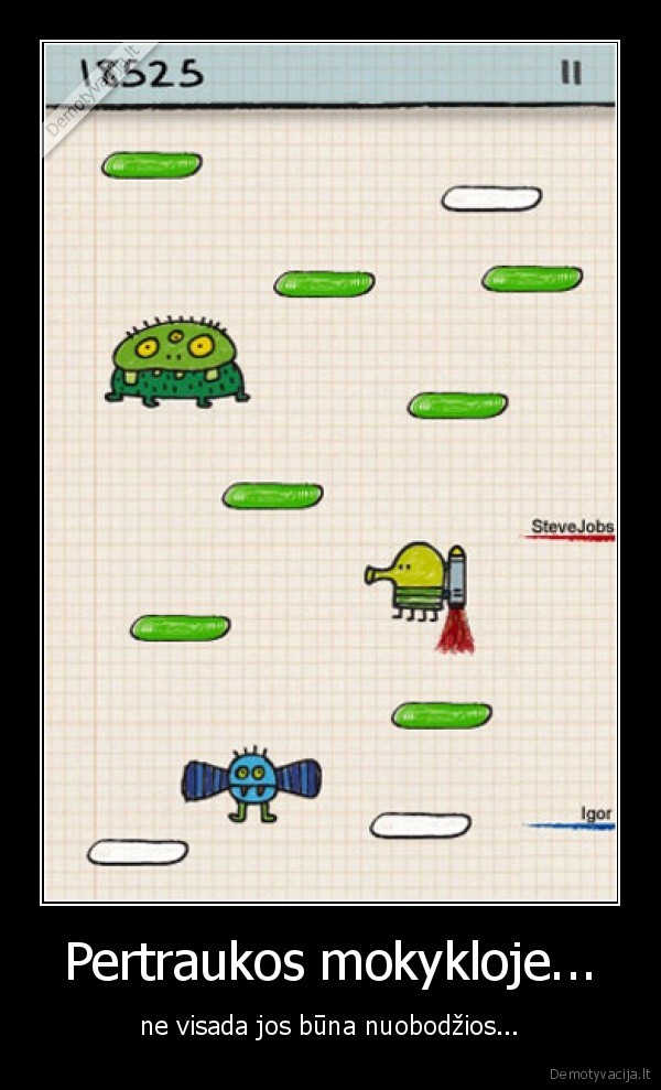 Pertraukos mokykloje...