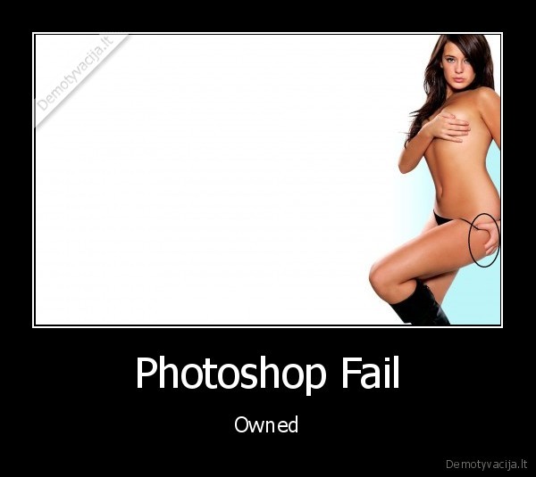 Photoshop Fail