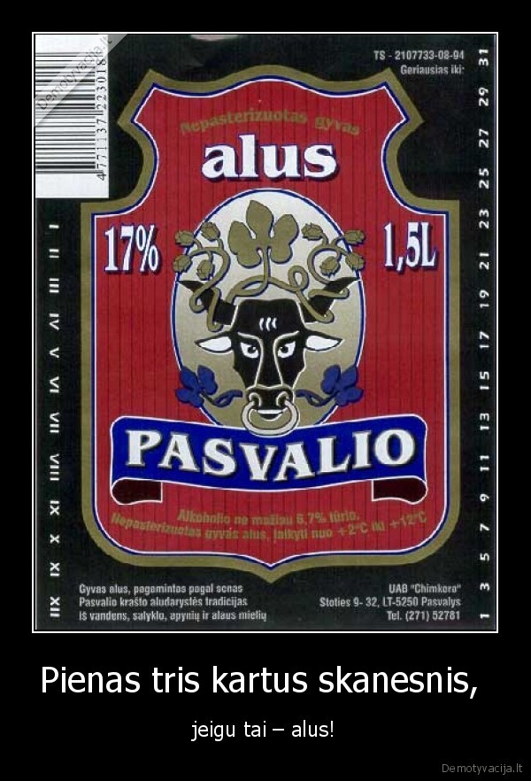 Pienas tris kartus skanesnis, 