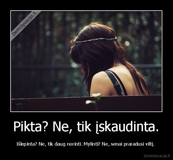 demotyvacija,islepinta,moteris,vyras