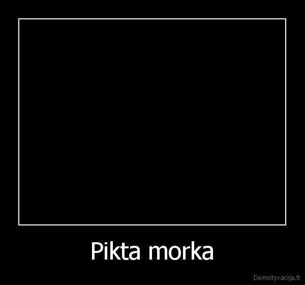 morka,pikta