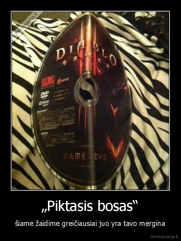 „Piktasis bosas“