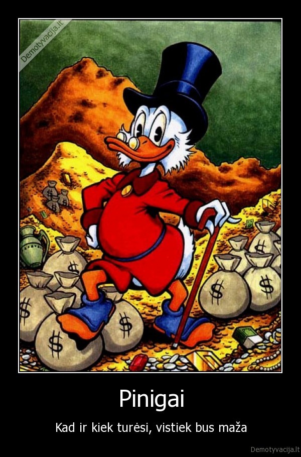 pinigai,skrudzas,makdakas