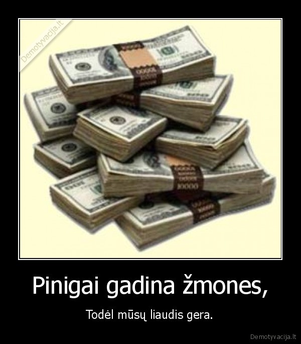 pinigai