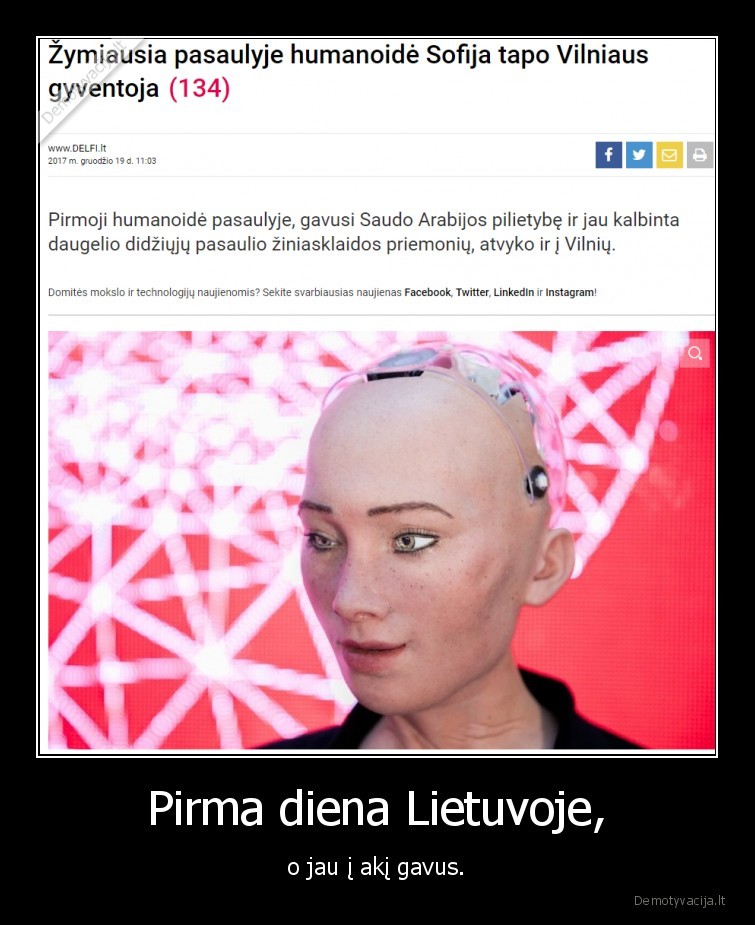 humanoide,sofija,lietuva