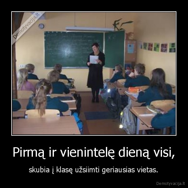vaikai, kova, del, vietu, klase, vietos, suolai
