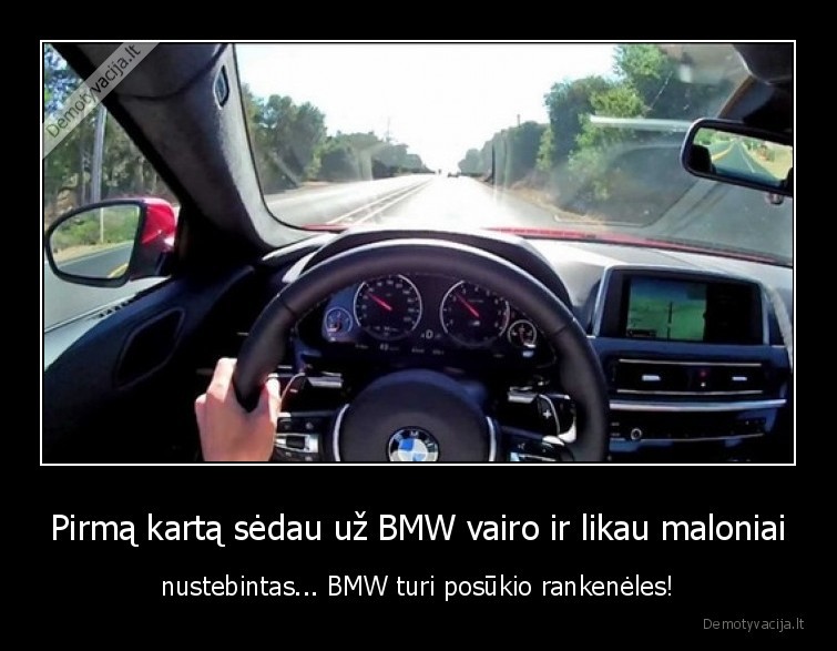 bmw,posukiai,rankeneles