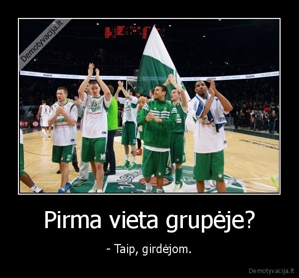 zalgiris,1vieta, grupeje,eurolyga,krepsinis