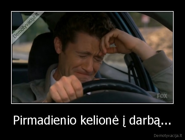 darbas,pirmadienis