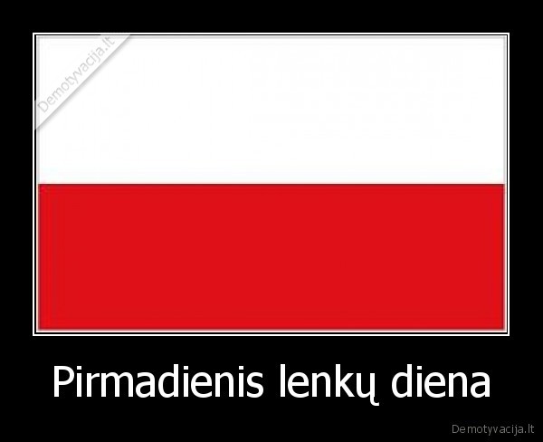 Pirmadienis lenkų diena