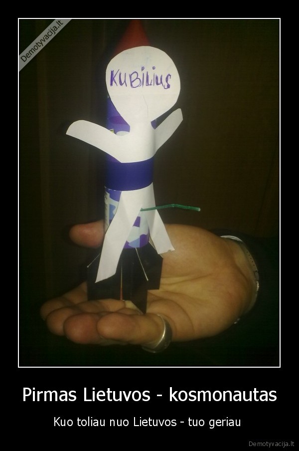 Pirmas Lietuvos - kosmonautas