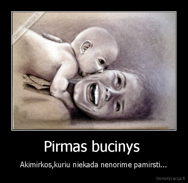 Pirmas bucinys 
