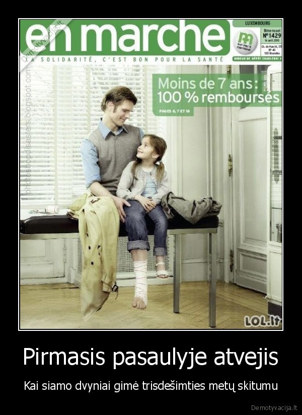 Pirmasis pasaulyje atvejis