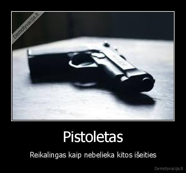 Pistoletas