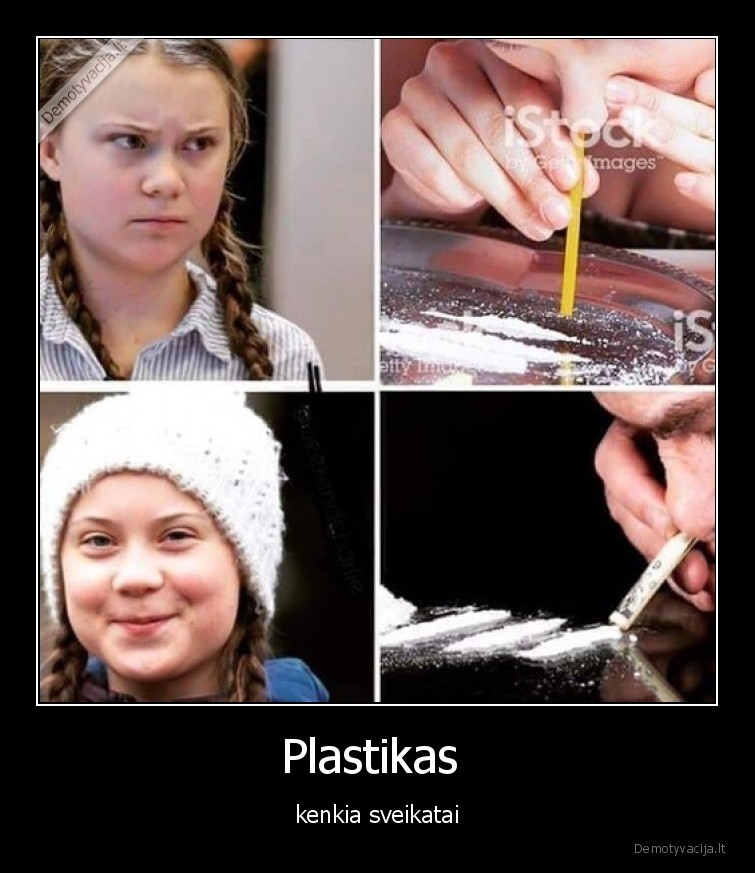 greta, thunberg,ekologija,plastikas,koksas