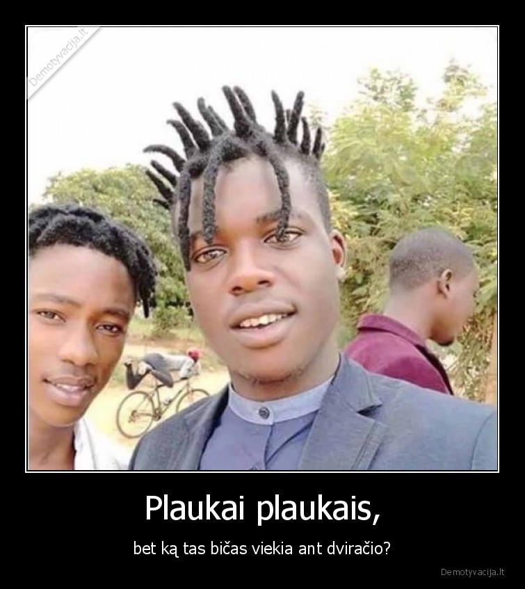 dviratis,bicas,plaukai,wtf