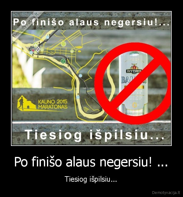 kauno, maratonas,nealkoholinis,alus,begimas,reklama