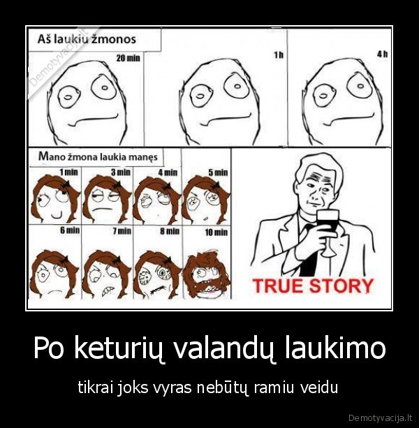 Po keturių valandų laukimo