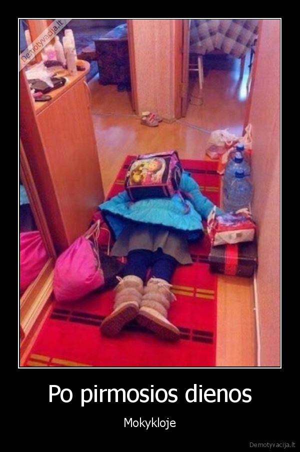 rugsejo, 1,mokslo, metu, pradzia,pirma, diena, mokykloje