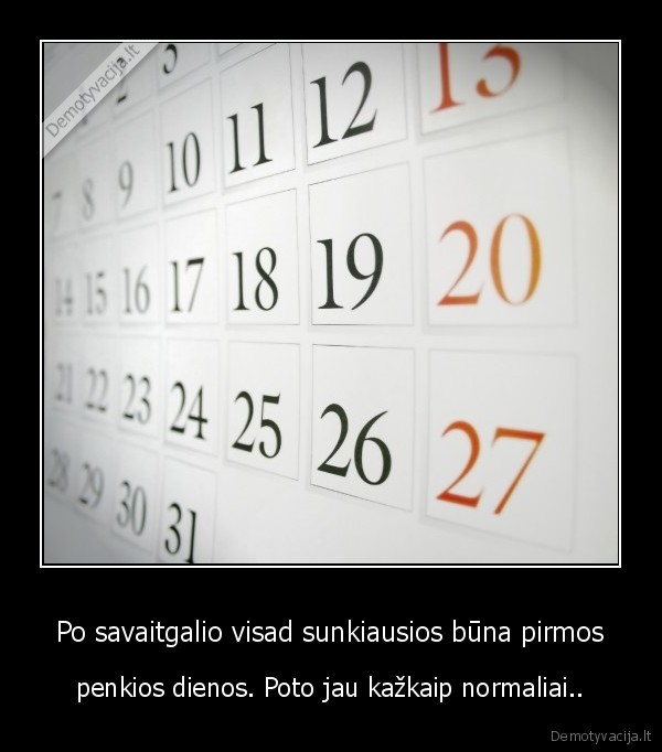 savaitgalis, 