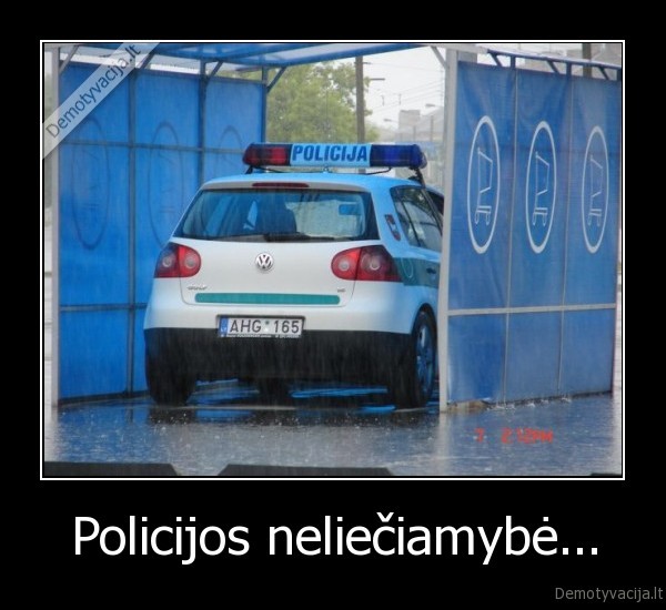 Policijos neliečiamybė...