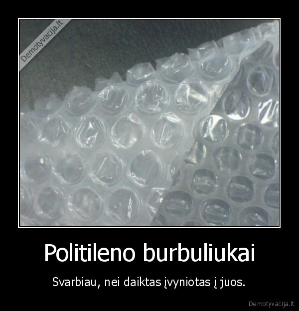 Politileno burbuliukai