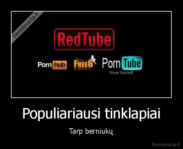 Populiariausi tinklapiai