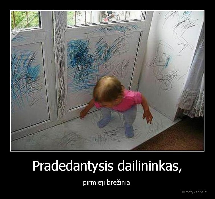 pradedantysis,breziniai,dailininkas