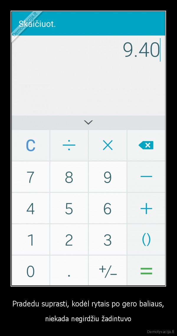 skaiciuotuvas,tusas,balius,zadintuvas