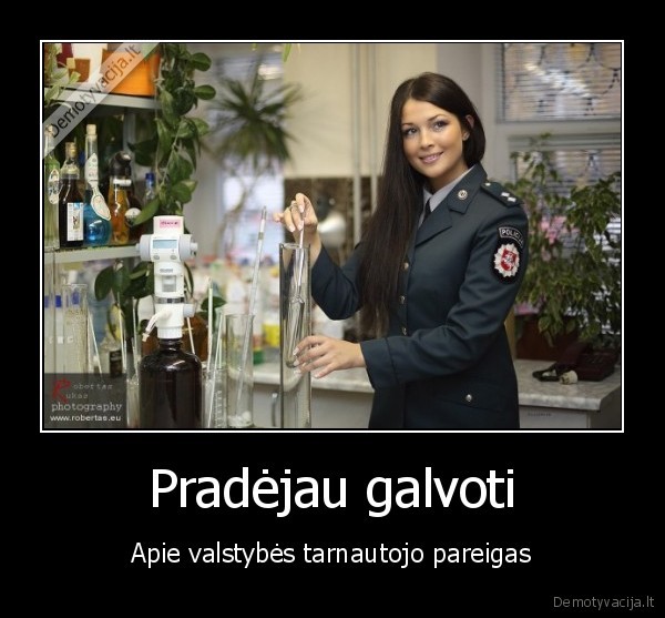 Pradėjau galvoti