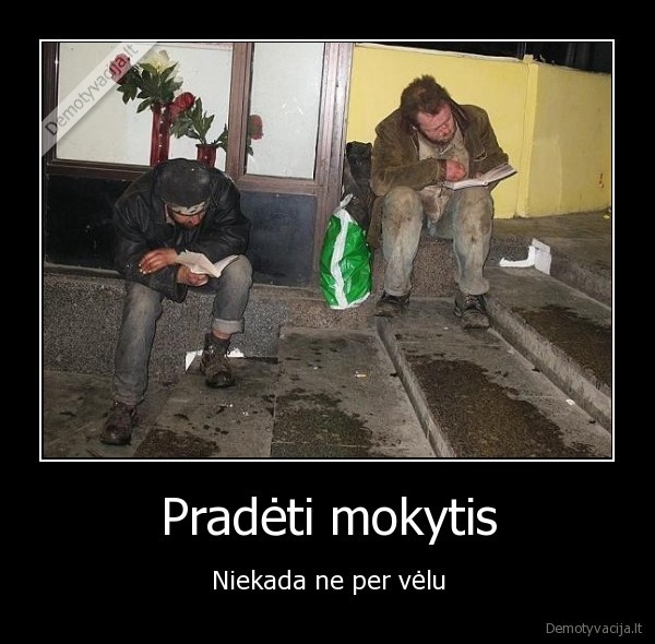Pradėti mokytis