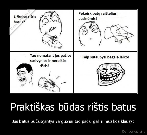 batai,raisteliai,trollface