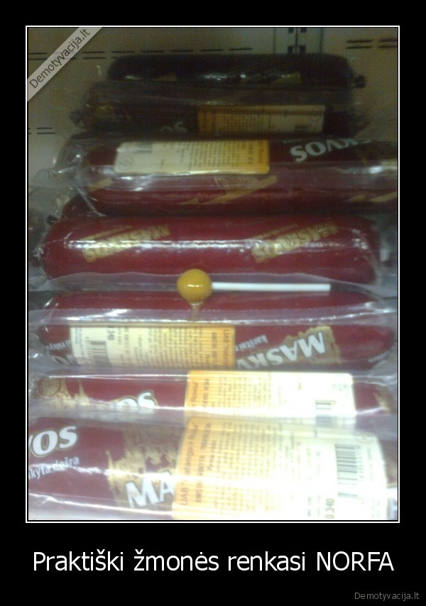 Praktiški žmonės renkasi NORFA