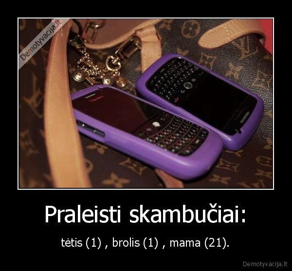 Praleisti skambučiai: